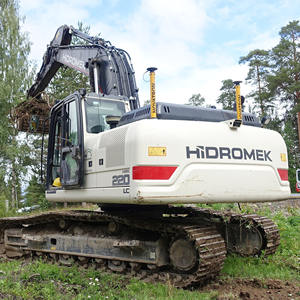 High <b>Torque</b> Hidromek Machine Built for Heavy-Duty Construction Earthmoving and Site Development - Product Image 1