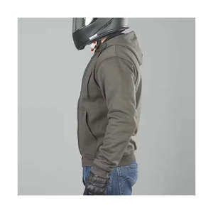 <b>For</b> Kevlar Lined Fleece Riding <b>Hoodie</b> Motorcycle Protective <b>Hoodie</b> with Removable Armors Biker Safety Gear OEM Wholesale - Product Image 4