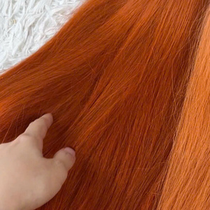 Cheveux naturels lisses de haute qualité, cheveux vietnamiens ondulés, cheveux vierges Remy naturels 1B, tissage professionnel de grande longueur, machine - Product Image 2