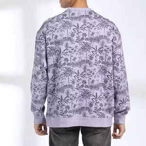 Sweat-shirt d'hiver pour homme coupe classique, tendance, en molleton 100% coton uni, style décontracté, meilleure vente en gros - Product Image 2