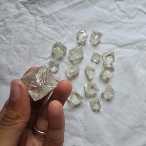 Moissanite สีขาวหยาบสำหรับทำเครื่องประดับ - Product Image 1