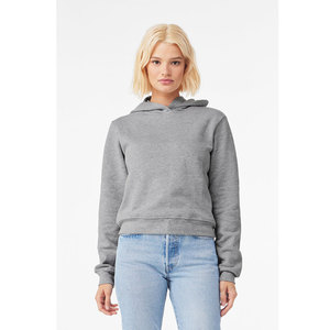 Bella + toile 7519 sweat à capuche classique pour femme 52/48 coton peigné filé à l'anneau/polyester polaire sweat dames pull - Product Image 3