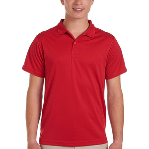 Camiseta de Golf de Alta Calidad para Hombre, Diseño Personalizado, Bordada, Manga Corta, Transpirable, Patrón Sólido, Tejido de Fibra de Bambú - Product Image 1