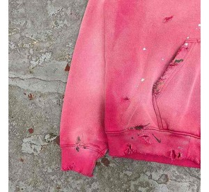 Sudadera con Capucha Unisex de Invierno, Moderna, con Pedrería Brillante, Logotipo de Cristal, Personalizable, de Algodón y Felpa, Gran Venta, Alta Calidad - Product Image 2