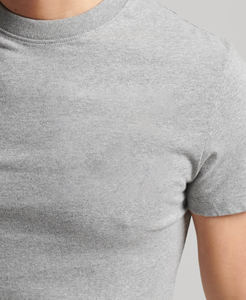 เสื้อยืดผ้าฝ้าย100% คุณภาพพรีเมี่ยมสำหรับผู้ชายผ้าธรรมดาสไตล์ทางการปรับแต่งได้ - Product Image 5