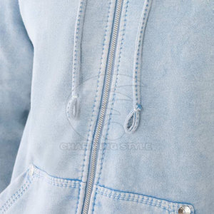 ชุดวอร์มซักกรดของผู้ชายชุดวอร์มผ้าคอตตอนสีแบบกำหนดเอง - Product Image 6