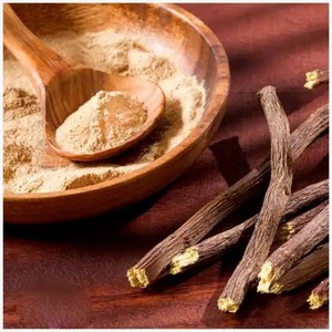 100% poudre d'extrait de réglisse organique naturelle pure Top meilleure qualité poudre de racine séchée mulethi à base de plantes indiennes pour stimuler l'immunité - Product Image 3