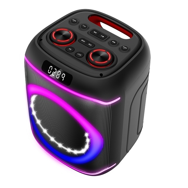 High-Quality 4 Inch Smart Karaoke Speaker | Blue Tooth Portable Sound System for Parties | OEM/ODM Party Speaker Manufacturer