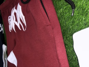 Pantalon de survêtement pour homme personnalisé, poids lourd, 100% coton, de haute qualité, style streetwear, taille haute, effet 3D pour tissu en molleton - Product Image 5