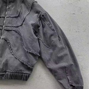 Sudadera con capucha a rayas Sun Faded, sudaderas con capucha y pantalones de chándal desgastados personalizados, conjunto con cremallera, lavado ácido, Sudadera con capucha Vintage 420 GSM - Product Image 4