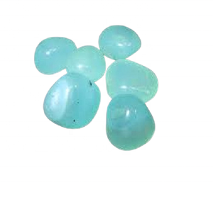 Pierre de haute qualité dégringolée Aqua Onyx Agate cristal naturel dégringolé guérison en vrac galet Agate pierres précieuses en vrac Chakra en gros - Product Image 4