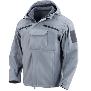 2026 Men's 100% Cotton Winter Softshell Jacket Custom Outdoor Skiing Pullover Hoodie Waterproof with Windproof Thermal Features - Product Image 1