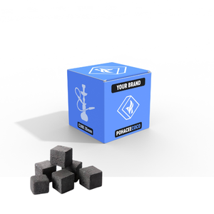 Briqueta de carbón de coco de Indonesia 100% Cachimba de carbón de coco natural Premium al por mayor OEM Etiqueta Privada - Product Image 1