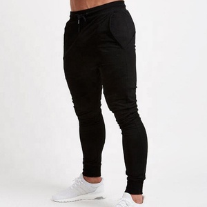 Pantalon de survêtement de gym avec logo personnalisé pour hommes Jogging de sport en coton XXL haut Streetwear Sublimation décontractée Impression de quantité Workout Fitness - Product Image 1