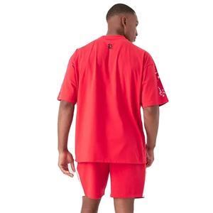 Ensemble d'entraînement décontracté unisexe pour hommes, tricoté, séchage rapide, avec logo personnalisé, short de sport respirant et t-shirt de fitness – Nouvelle collection été active - Product Image 2