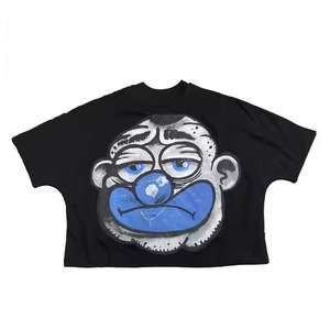 Camisetas de Moda para Hombre con Logotipo Frontal Personalizado, Impresión en Serigrafía, Corte Regular, Transpirables, Estilo Urbano, Tu Propia Marca - Product Image 2
