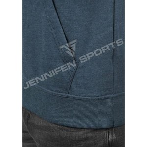 100% Cotton Outdoor Terry Fleece Pullover <b>Hoodie</b> with <b>Fur</b> Lining French Terry Winter Fleece for Inside Wear - Product Image 5