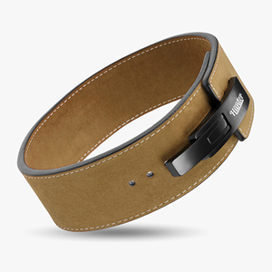 เข็มขัดหนังยกน้ำหนักเข็มขัดยกน้ำหนักปรับได้หนา10มม. เข็มขัดออกกำลังกาย - Product Image 2