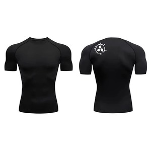 Chemise de compression d'entraînement pour homme Séchage rapide Rash Guard Gym Couche de base Maillot de corps athlétique Chemise de sport - Product Image 2