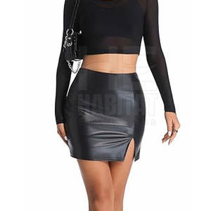 Faldas de Cuero Genuino de la Mejor Calidad para Mujer, Diseño Ajustado, Material Suave y Duradero, Cómodas para el Trabajo y Fiestas - Product Image 4