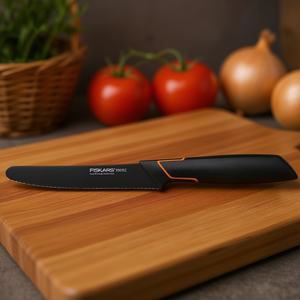 ฟิสการ์ 1003092 มีดทำครัวสีดำพร้อมขอบสแตนเลส - Product Image 3