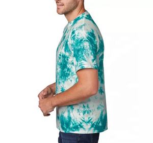 Unisex Cotton T-<b>Shirts</b> High Quality Wholesale Customized <b>Tie</b> <b>Dye</b> Short Sleeve Tops Blank Design for <b>Men</b> - Product Image 3