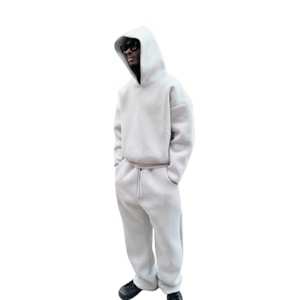 Sudadera Minimalista Sin Bolsillos de Algodón 100% para Pedidos al por Mayor Directo de Fábrica, Ropa Urbana de Corte y Confección con MOQ Bajo - Product Image 3