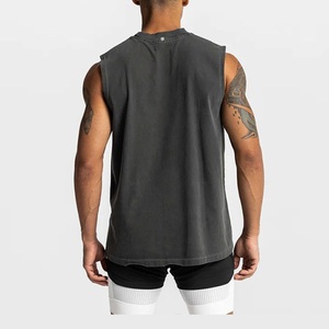 เสื้อกล้ามผู้ชายวินเทจใส่เล่นกีฬาฟิตเนสฟิตเนสออกกำลังกาย - Product Image 6
