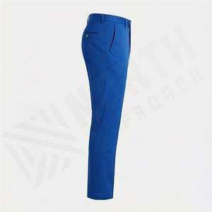 Pantalons chino pour hommes 2023, extensibles, coupe slim, classique, décontractés, pantalons d'été, coton fin, taille élastique, business, léger, personnalisé - Product Image 3