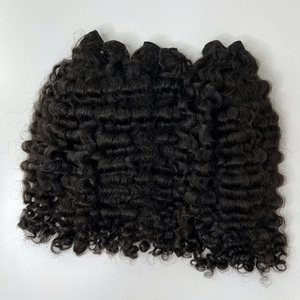 Cheveux humains vierges vietnamiens Cuticule alignée Cheveux bruts bouclés - Product Image 4