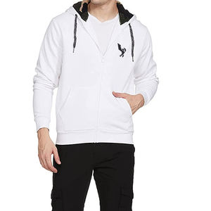 2025 nuevo estilo sudaderas con capucha para hombre 100% algodón patrón sólido último diseño precio bajo ropa al aire libre para adultos tamaño de invierno - Product Image 2