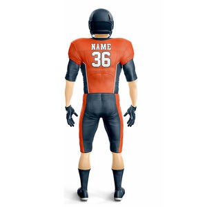 Maillot d'entraînement de football 100% Polyester hommes portent des uniformes Tops de football américain Maillot de football américain - Product Image 3