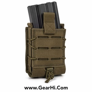 Bolsa Magnética Resistente al Agua de Alta Resistencia con Sistema MOLLE, Costuras Reforzadas, Parte Superior Abierta, Portador de Doble Capa con Bungee - Product Image 2