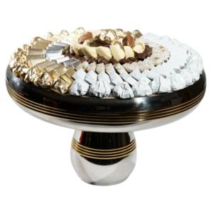 <b>Luxury</b> Design <b>Chocolates</b> Ornate Silver Serving Bowl Premium Event Party Wedding Decorative Display Wholesale Suppliers - Product Image 5
