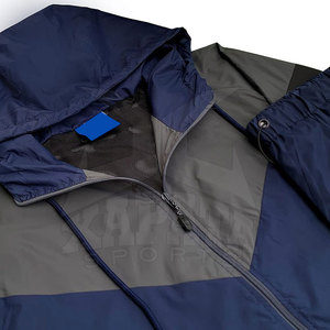 ชุดกันลมระบายอากาศได้ดีชุดวอร์มยาวถึงเข่าผลิตจากโรงงานในฤดูใบไม้ผลิ - Product Image 2