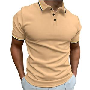 Polo à manches courtes XL pour homme à séchage rapide meilleur style tissu en coton extensible de marque privée personnalisable - Product Image 1