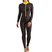 Venta Directa de Fábrica: Trajes de Neopreno de Manga Larga con Cierre en el Pecho para Mujer, Hechos a Medida, de Color Sólido, Talla Adulto, con Estampado Personalizado