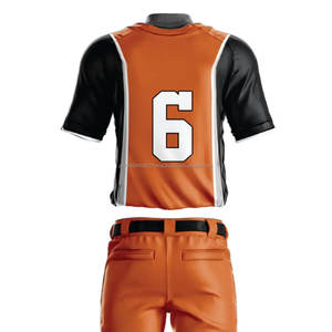 Best Design Light Weight High Quality Custom Logo Printing 2026 Unisex Sports Wear Baseball Uniform Sets Quick Dry - Product Image 6