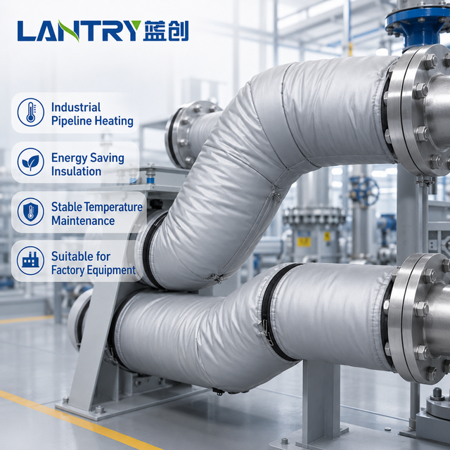 Factory Direct Pipe Heating Jacket 110V 220V Custom Size Insulation Sleeve For Pipeline Heating