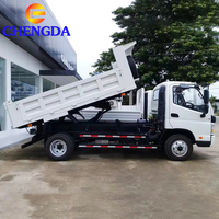 Camion à benne basculante léger FOTON AUMARK S, 3,5T-5T de charge utile, conduite à droite/à gauche, pour matériaux de construction urbaine
