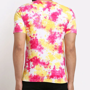 New Design Men Printed T shirts <b>Tie</b> Dyed T- Shirt OEM Style 100% Cotton <b>Tie</b> Dyed Men's T-shirts - Product Image 6
