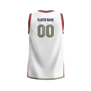 Uniforme de basket-ball d'entraînement de vêtements d'équipe meilleure vente uniforme de basket-ball de haute qualité uniforme de basket-ball de couleur claire personnalisé - Product Image 3