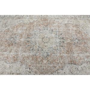 พรมตุรกีวินเทจ ขนาด 6.5x10.2 ฟุต พรมลายพรางสีขาวน้ำตาล - Product Image 5