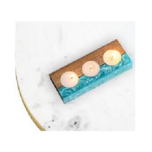 Nouveau design bougeoir en bois fait à la main taille personnalisée nouveauté 2024 décoration de table support de bougie parfumée en bois élégant - Product Image 4