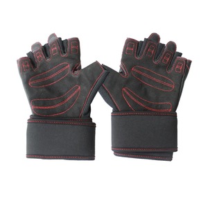 Guantes de Fitness de medio dedo personalizados de alta calidad para mujer, equipo de entrenamiento de cuero duradero para gimnasio, deportes al aire libre, el mejor precio de fábrica - Product Image 3