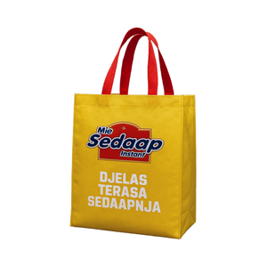 Sacs laminés réutilisables avec logo personnalisé pour les souvenirs d'événements, les célébrations, les séminaires, les cadeaux - Product Image 1