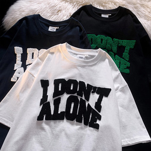 เสื้อยืดพิมพ์ลายพัฟ3D สำหรับผู้ชายเสื้อยืดผ้าฝ้ายออร์แกนิกสำหรับผู้ชายเสื้อยืดผ้าฝ้ายออร์แกนิกกำหนดได้เอง - Product Image 1