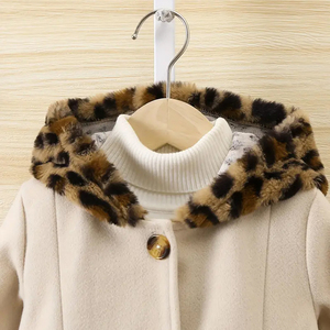 Abrigo cálido de invierno personalizado OEM de gran oferta para niñas, abrigos de lana lisos hechos en Pakistán, abrigos para niñas al por mayor - Product Image 3