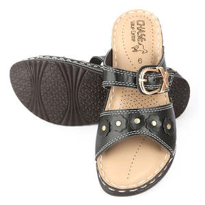Pantoufle Softy pour femme (S-32) - Noir - Product Image 5