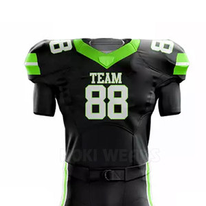 Uniforme de Fútbol Americano Personalizado, Ligero, en Existencia, Color Sólido, Superventas - Product Image 3